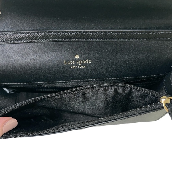 Kate Spade Madison Willow Small Flap Crossbody Black NWT - Picture 16 of 17